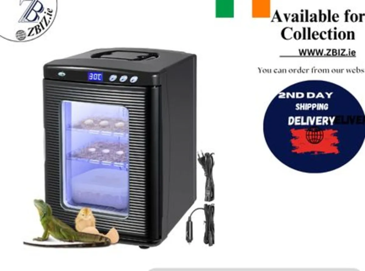 25I Digital Temperature Reptile Egg Incubator - Image 1