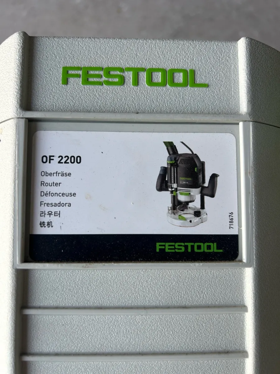 Festool of 2200 router - Image 1