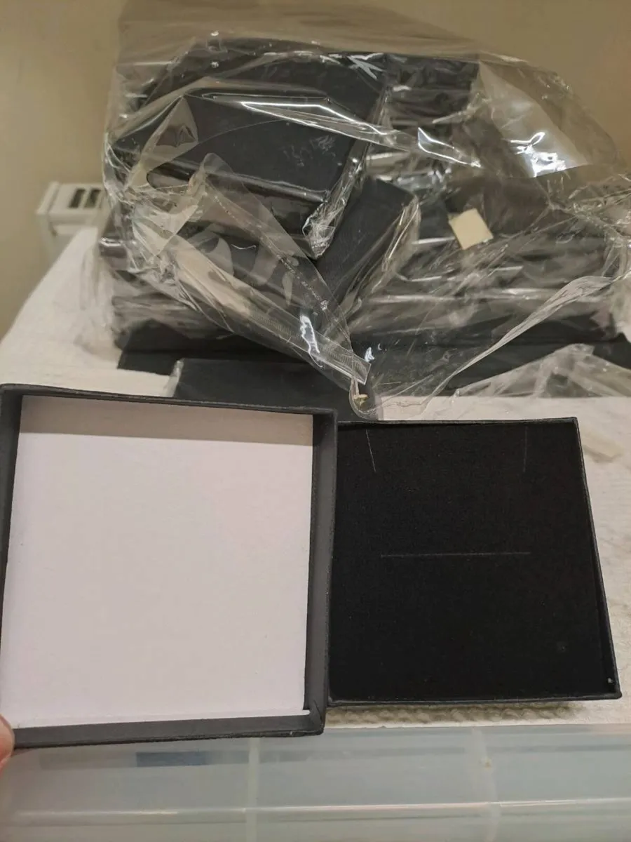 24 Black Gift Jewellery Presentation Boxes Bundle - Image 4