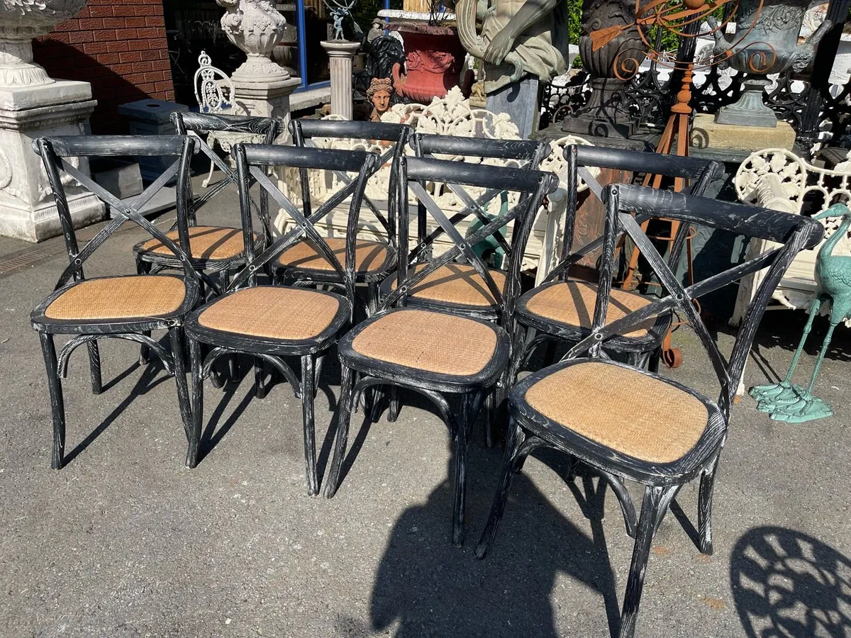 17 French 🇫🇷 bistro restaurants cafe chairs - Image 1
