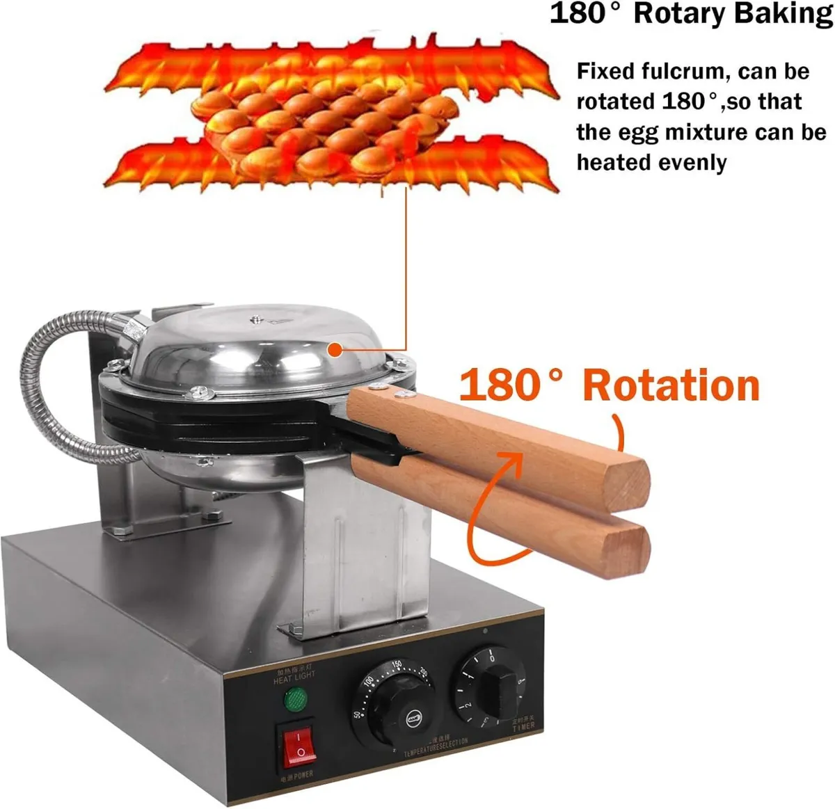 Electric Donut and Waffle Maker Machine - Image 4
