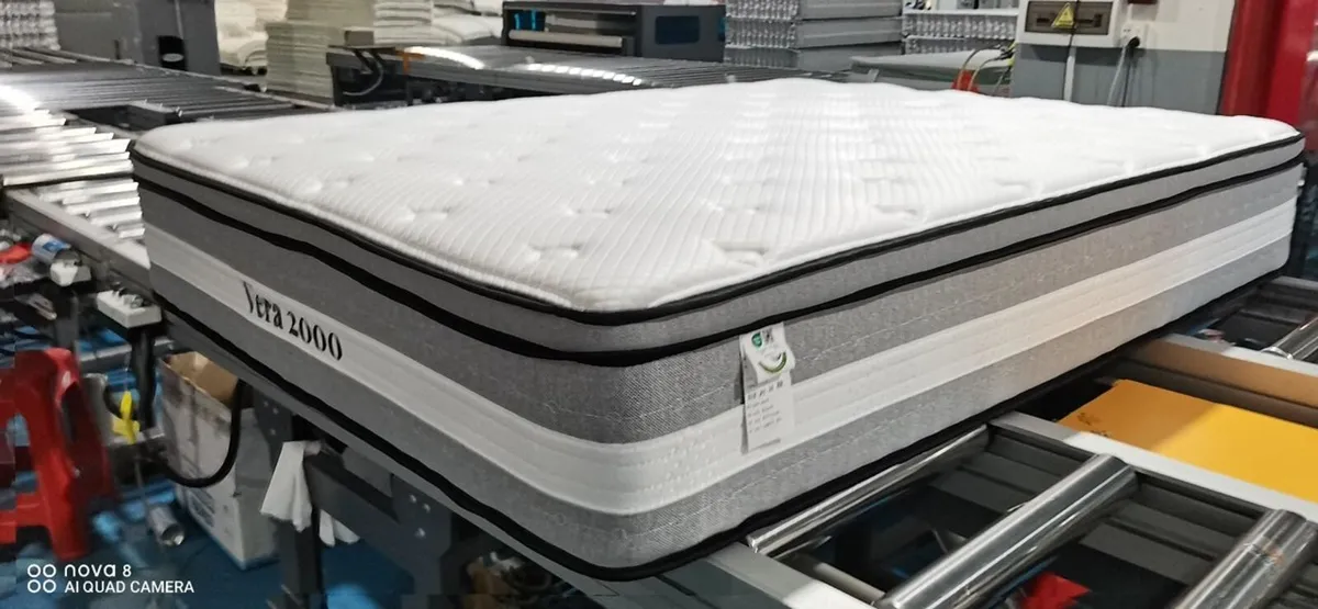 New 12 Inch Vera Pillowtop Pocket Spring Mattress - Image 1