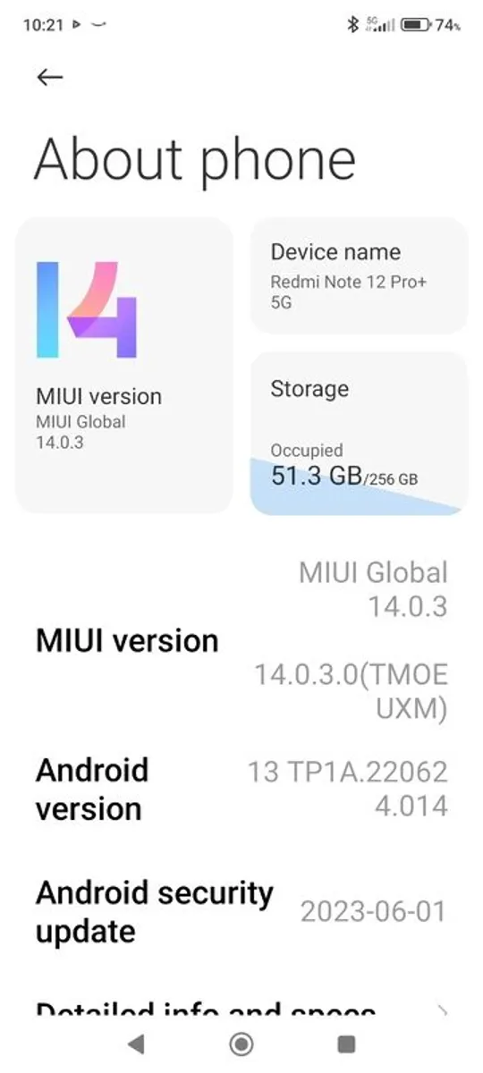 Redmi note 12 pro plus 5g - Image 1