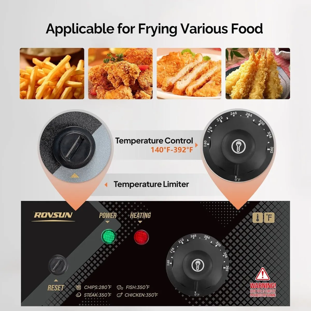 Stainless Steel l Commercial Electric Deep Fryer - Image 4