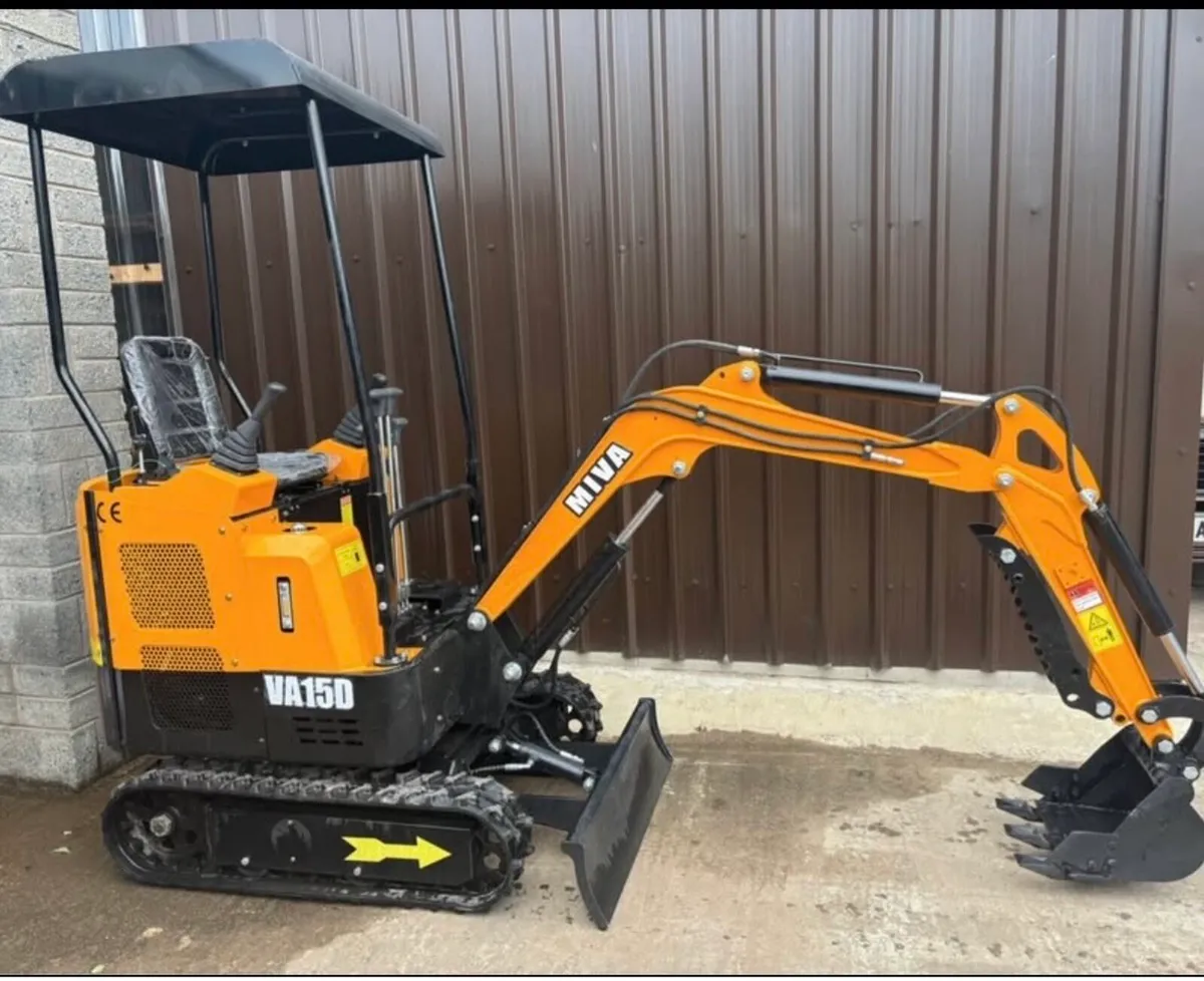Miva 1.5 Ton Mini Digger Unused - Image 3