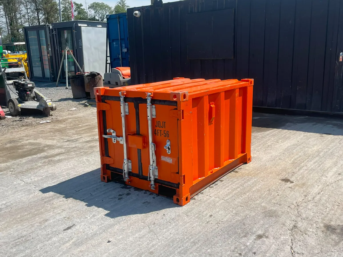 4ft Steel Site Storage Container – Tool/Secure Sto - Image 3