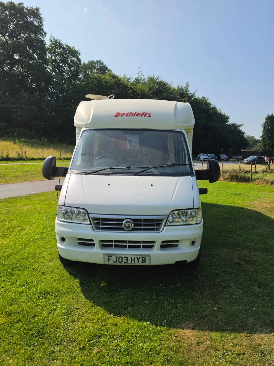 Fiat Ducato dethleffs motorhome year 2003 - Image 4