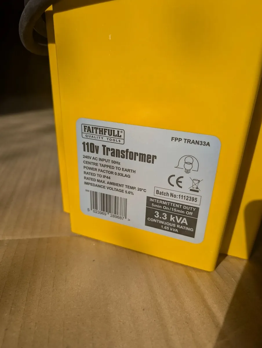 3.3kVa transformer - Image 1