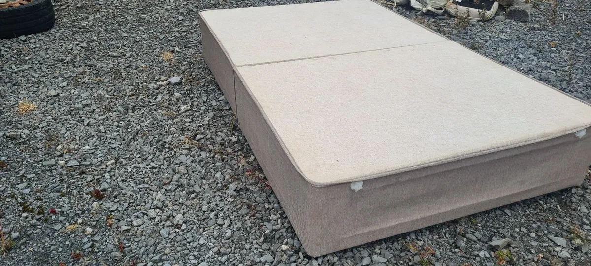 4ft double divan bed and  mattress - Image 2