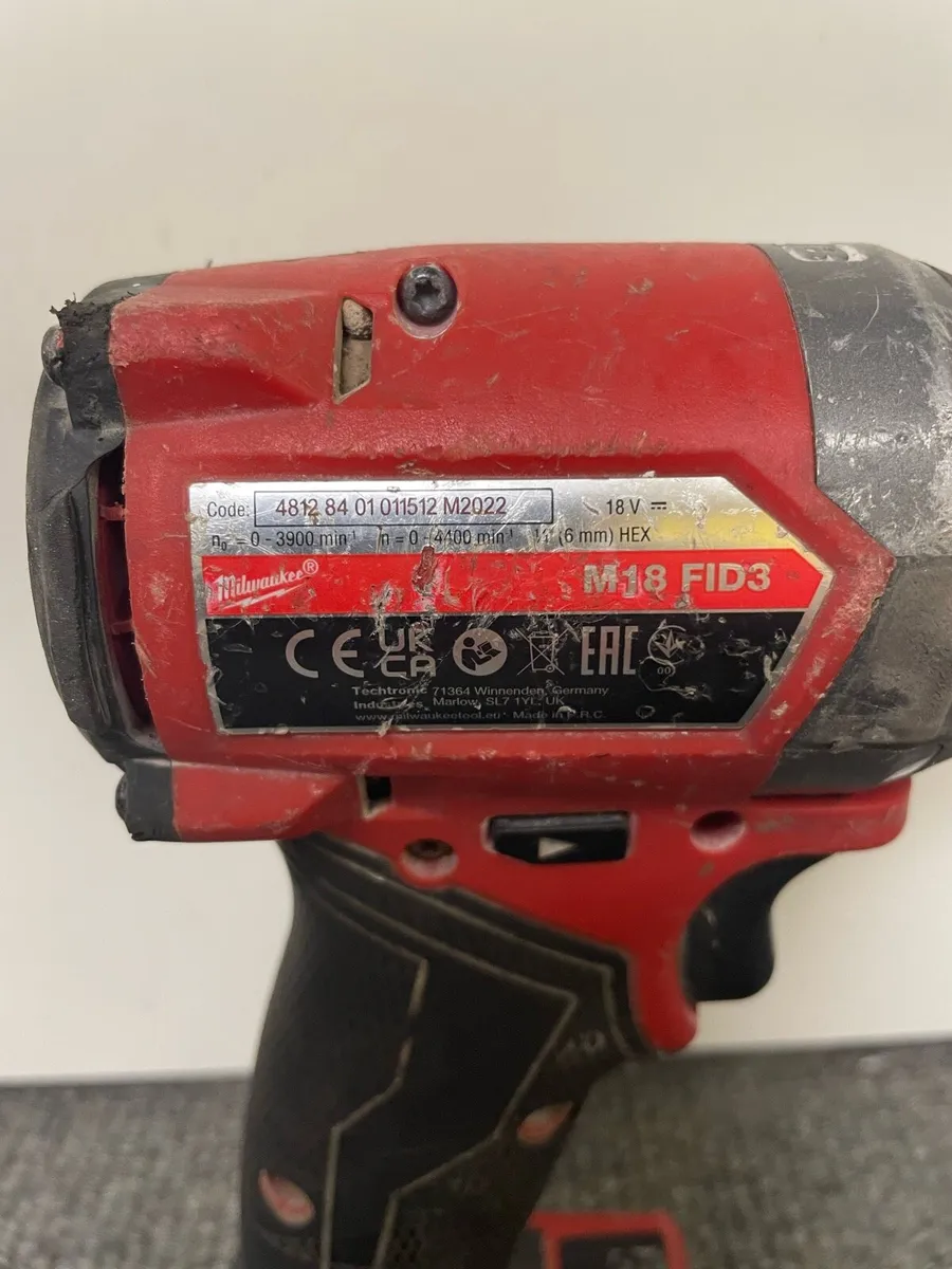 Milwaukee Impact Screwdriver M18 FID3 BareTool - Image 3