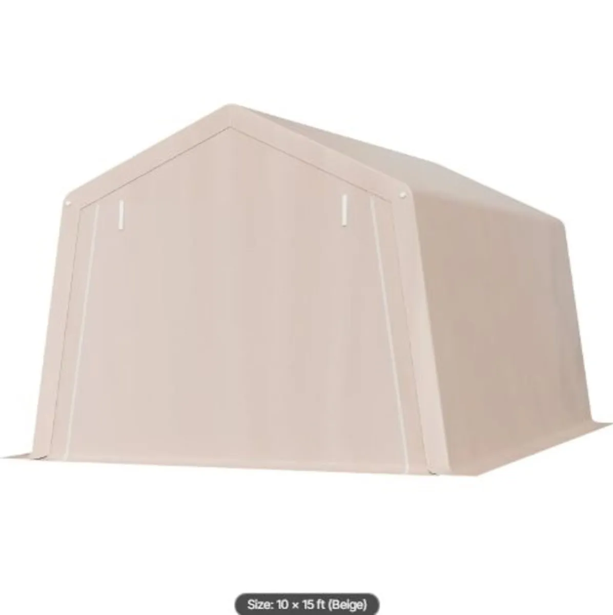 Outdoor Storage Shed, 10 x 15 ft Portable Storage - Image 4