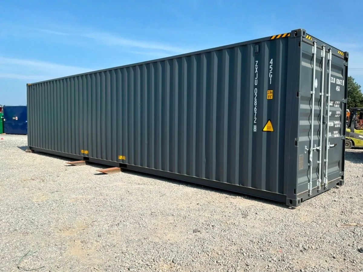 New / unused 40ft container, 2 end door drive thru - Image 4