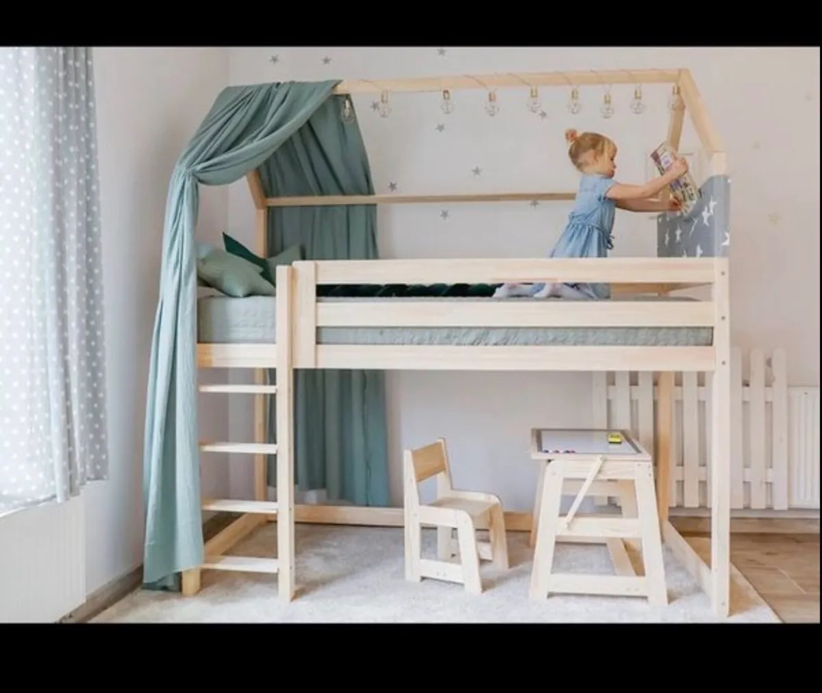 Mezzanine kids bed - Image 1