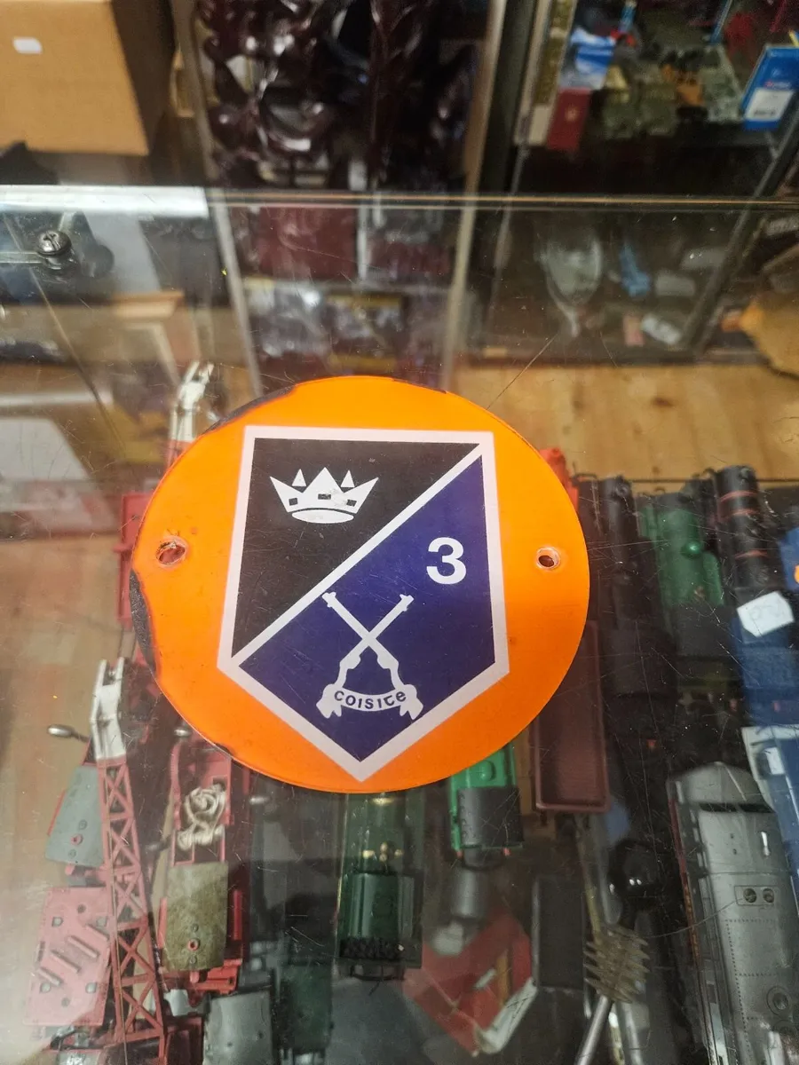 Irish Army Defence Forces Plaque Insignia