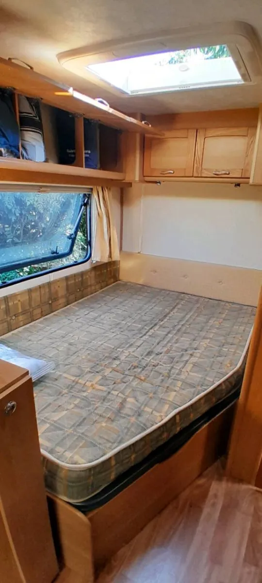 4 berth fixed bed Caravan compass corona 534 - Image 4