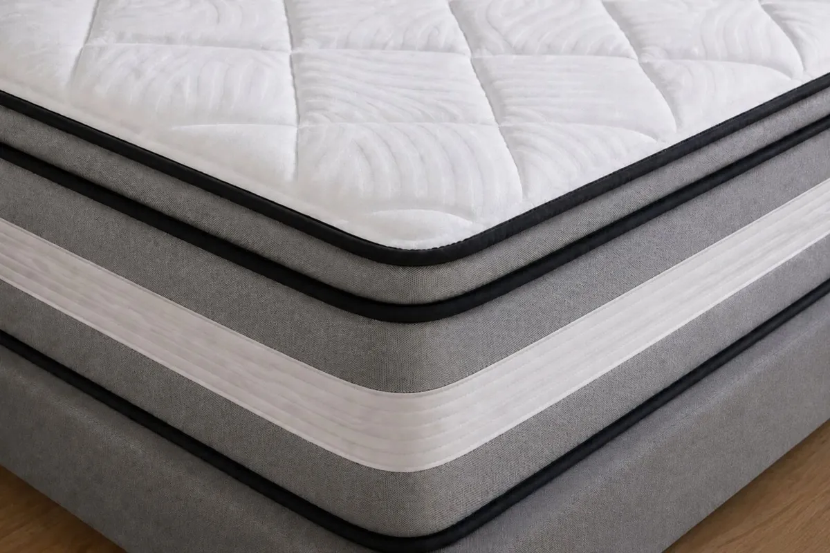 New 12 Inch Vera Pillowtop Pocket Spring Mattress - Image 1