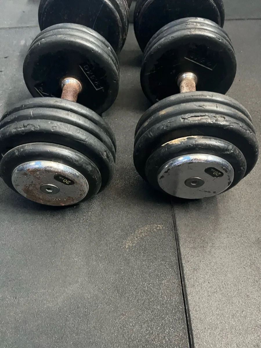 Dumbells Set (370kg Total) - Image 2