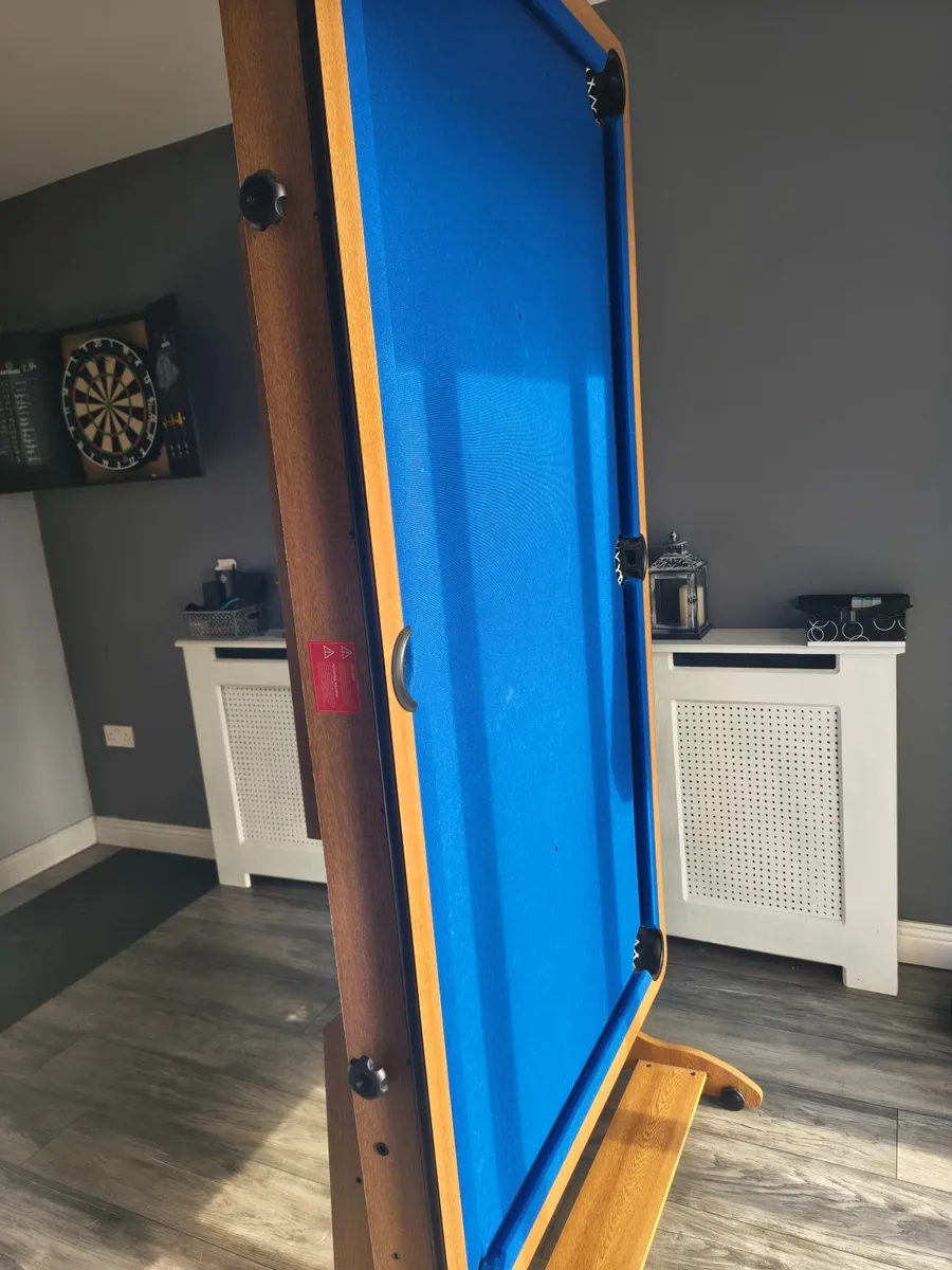 6ft foldable Pool table - Image 3