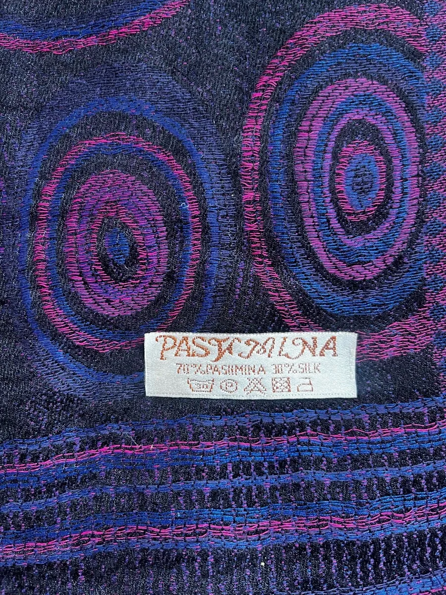 Pashmina & silk scarf /wrap - Image 4