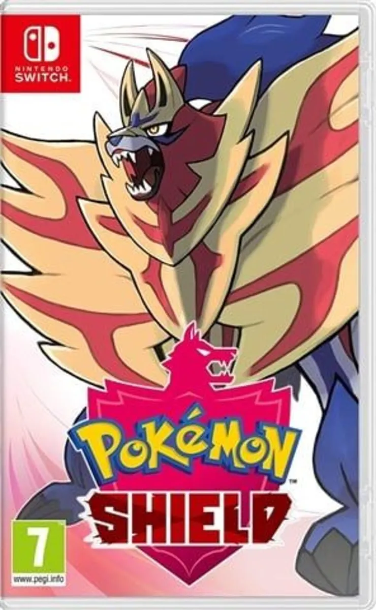 Pokemon Shield game for Nintendo Switch console