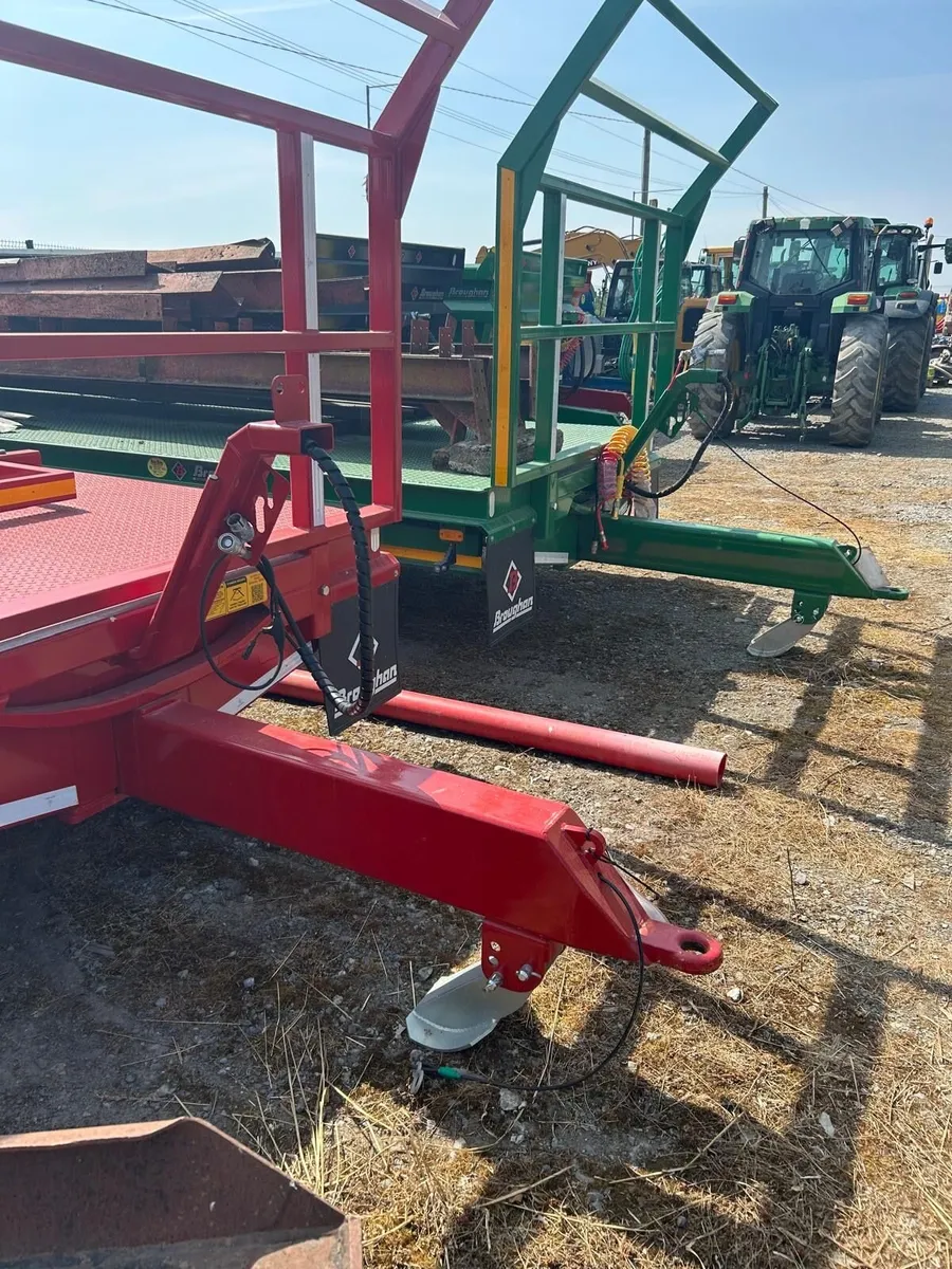 Two New 28 foot Broughan Bale Trailers - Image 1