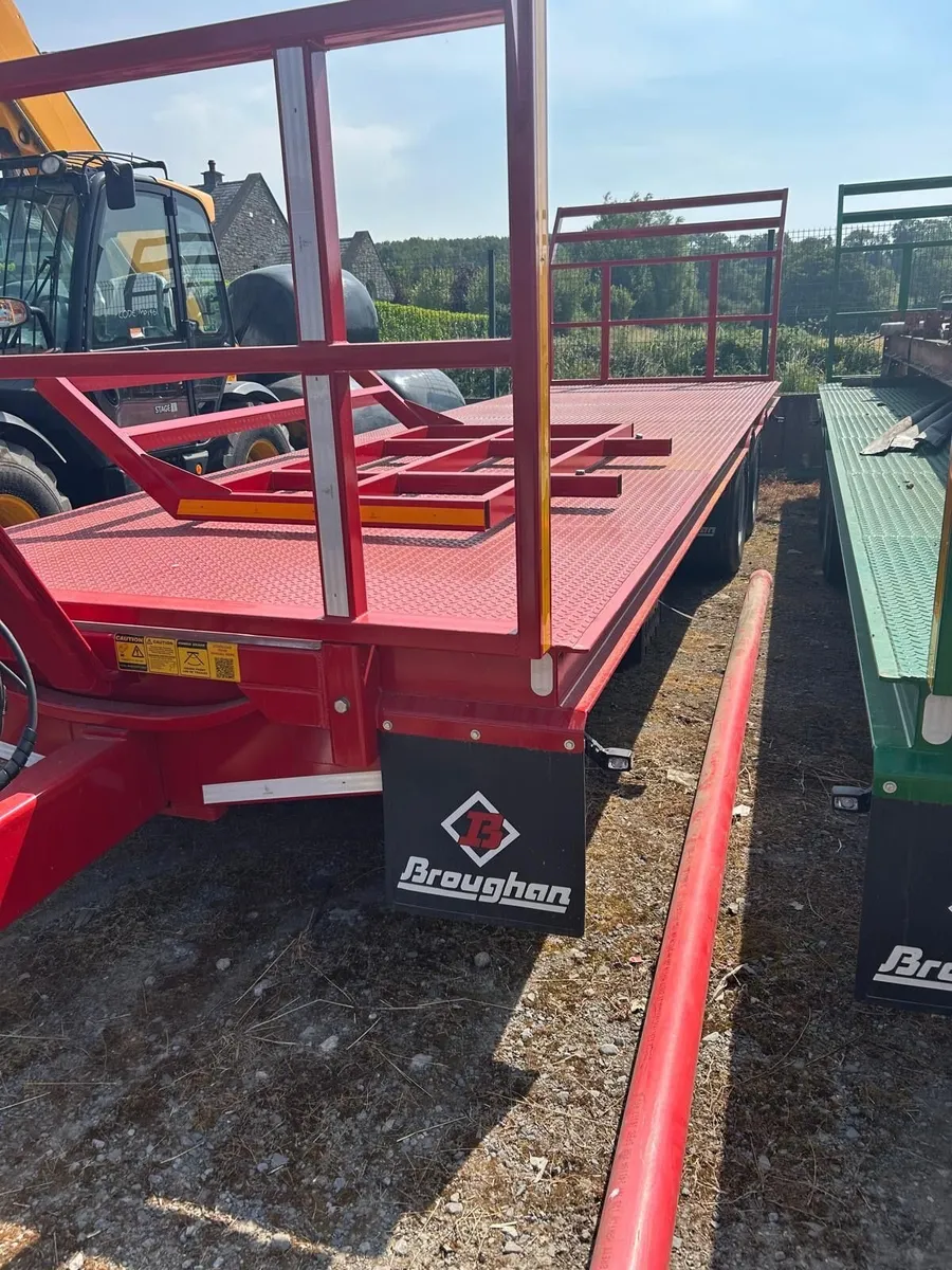 Two New 28 foot Broughan Bale Trailers - Image 4