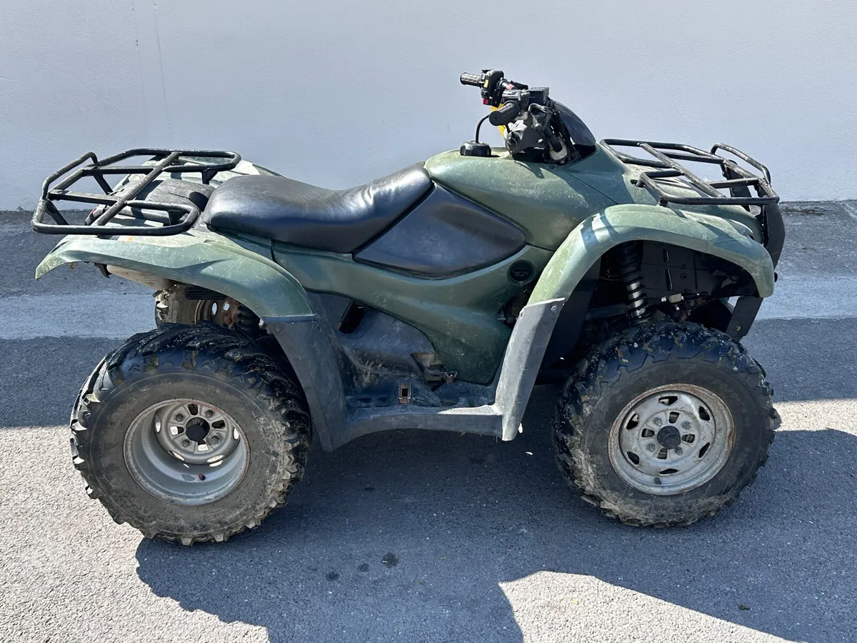 2008 Honda TRX 420FE only 1376hrs - Image 2