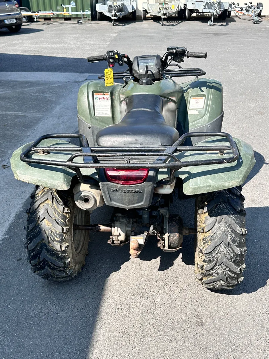 2008 Honda TRX 420FE only 1376hrs - Image 3