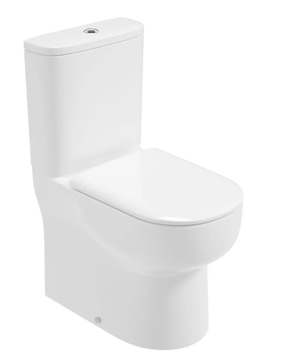 Sonas Via comfort height fully shrouded toilet - Image 4