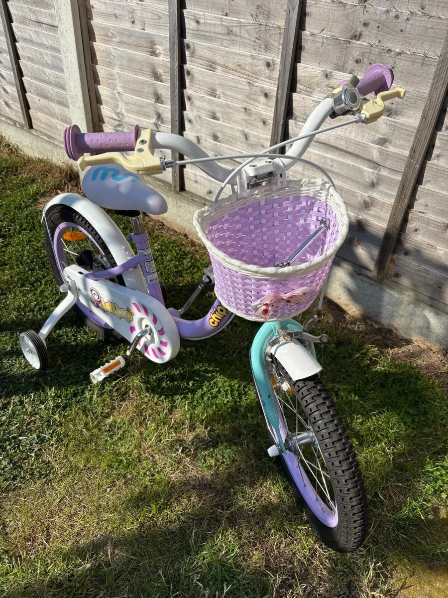 Girls 14inch bike