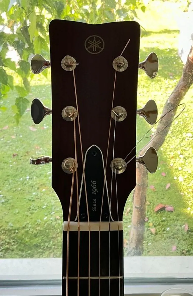 Yamaha FGX5 Red Label electro-acoustic guitar in excellent condition - Image 3