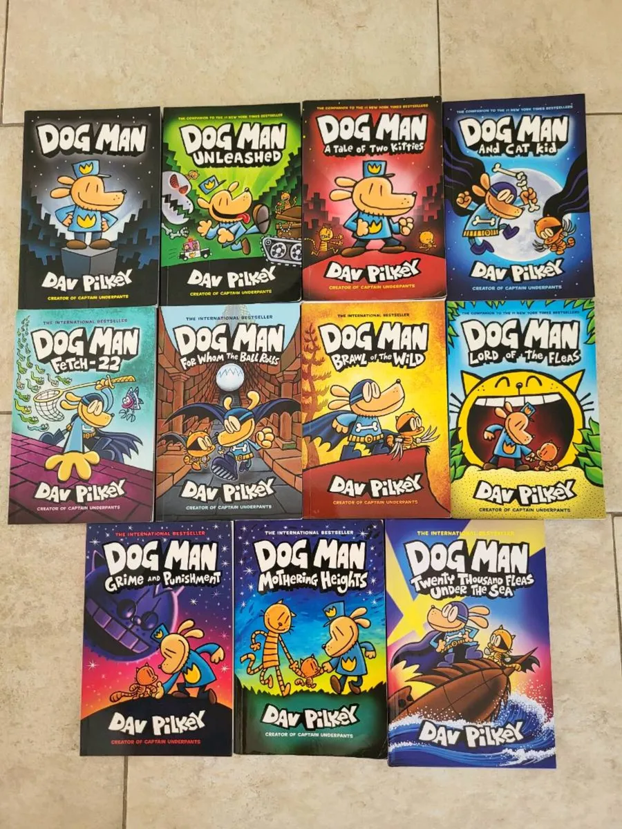 Dogman book bundle-11Books. - Image 2