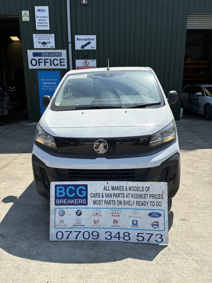 2026 vauxhall vivaro parts breaking - Image 1