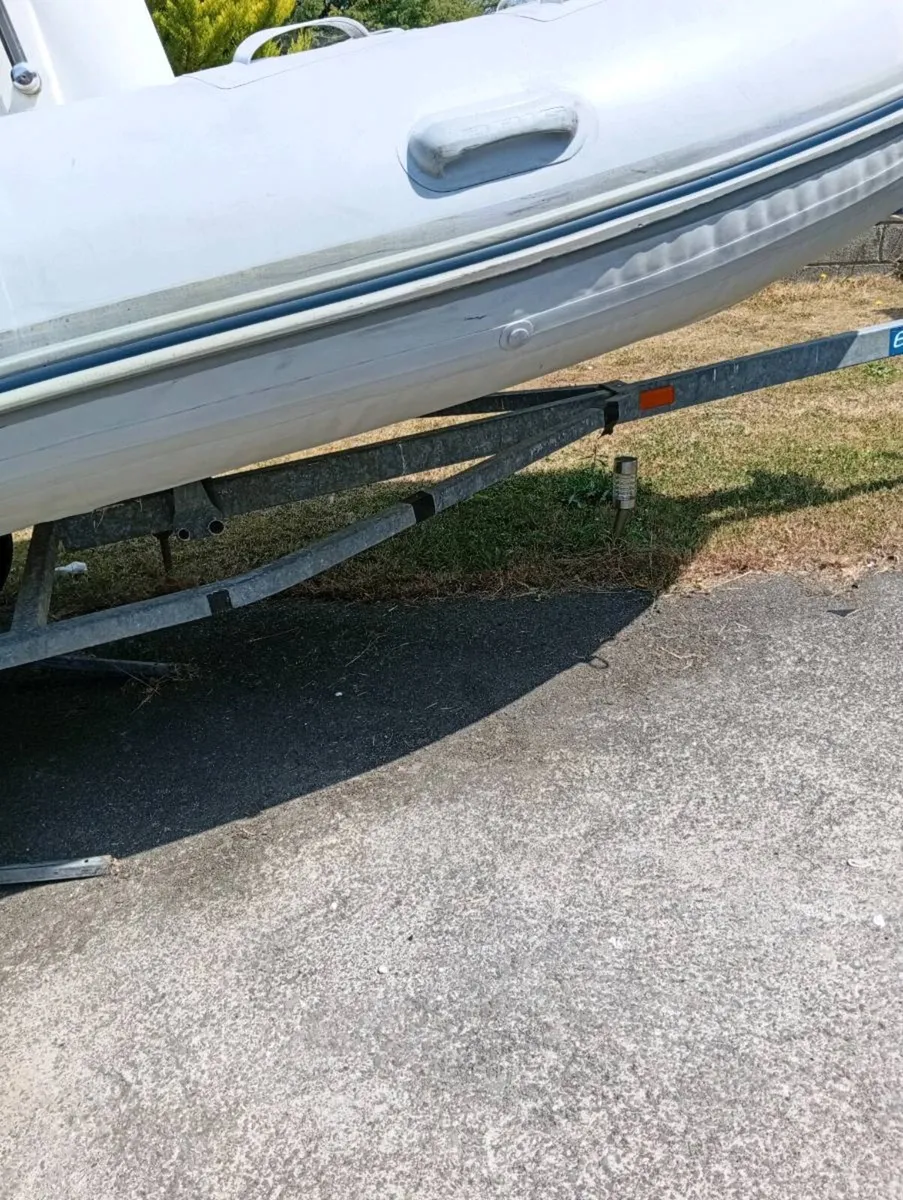 4.5 brig falcon rib with 40hp tohatsu engine and t - Image 3