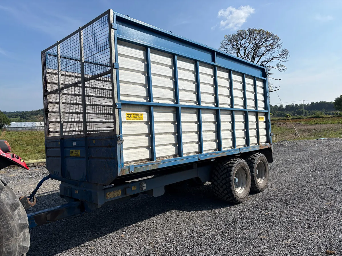 2019 Donnelly 18ft Silage Trailer - Image 2