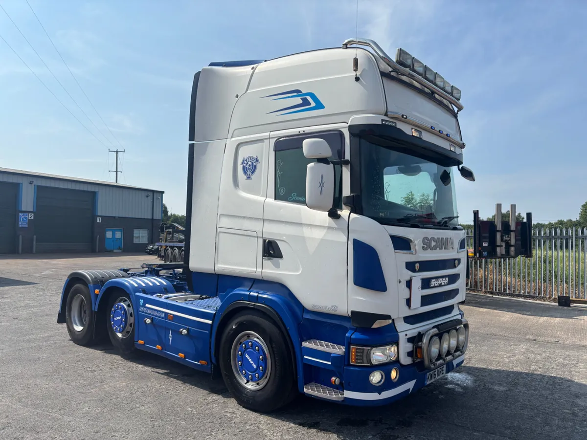 2016 Scania R450 Topline cab Midlift axle - Image 1