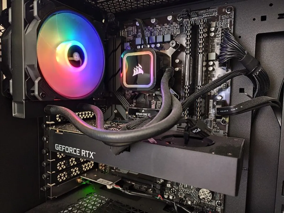 PC Specialist Desktop Gaming PC with 2 Monitors - Image 2
