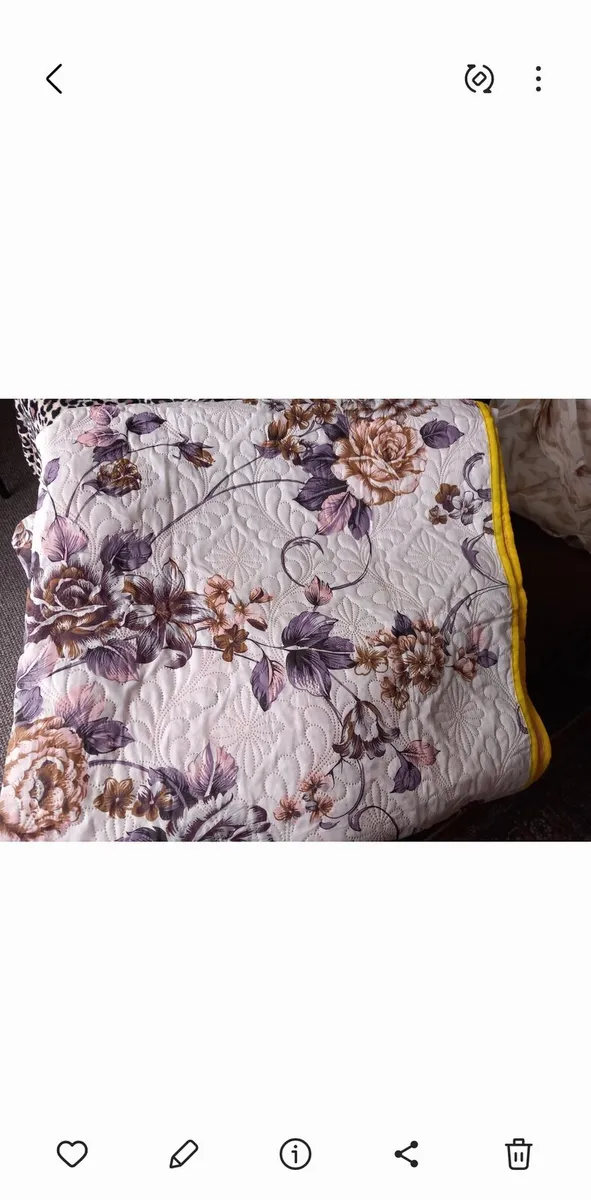Voil and bedspread double - Image 3