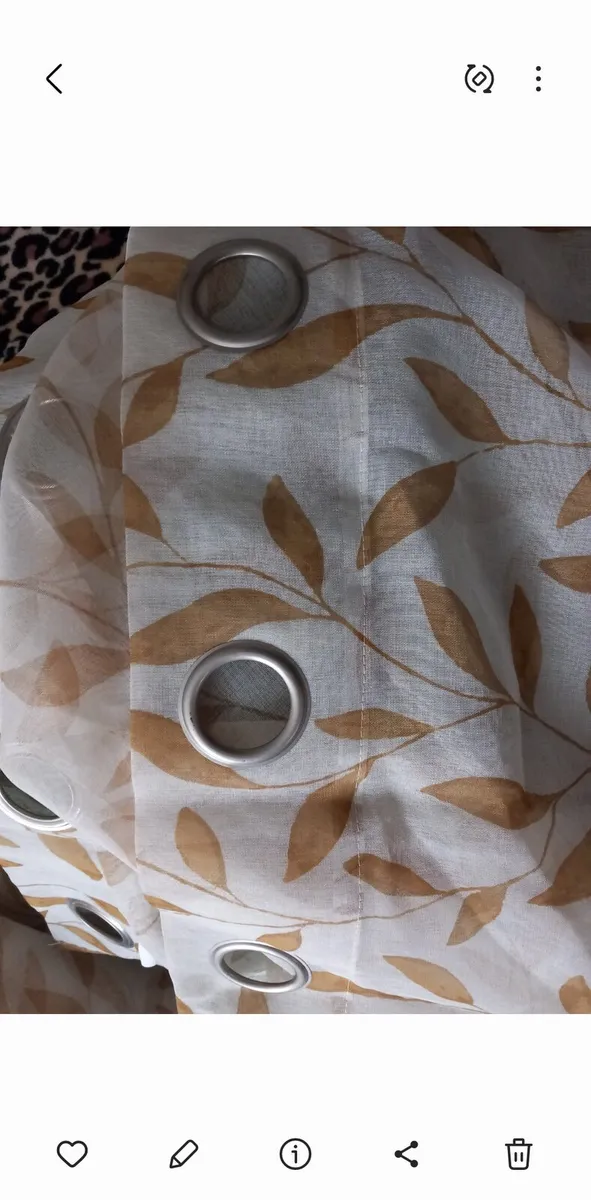 Voil and bed spread - Image 1