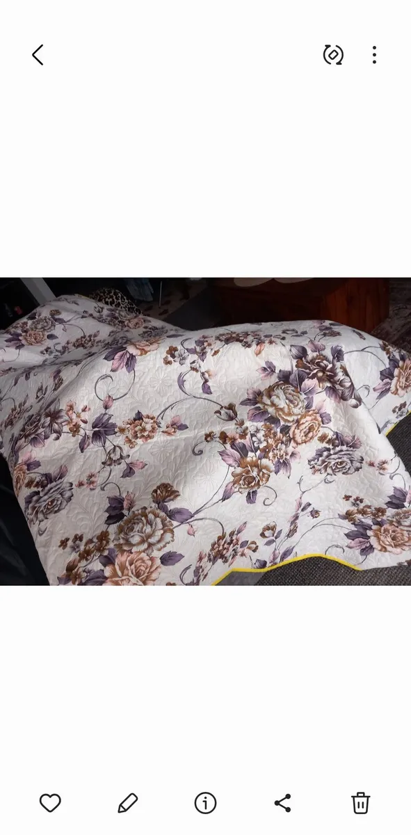 Voil and bedspread double - Image 2