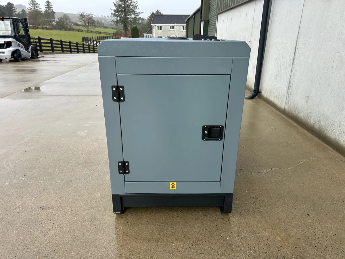 23kW Diesel Silent Generator **Online Auction** - Image 4