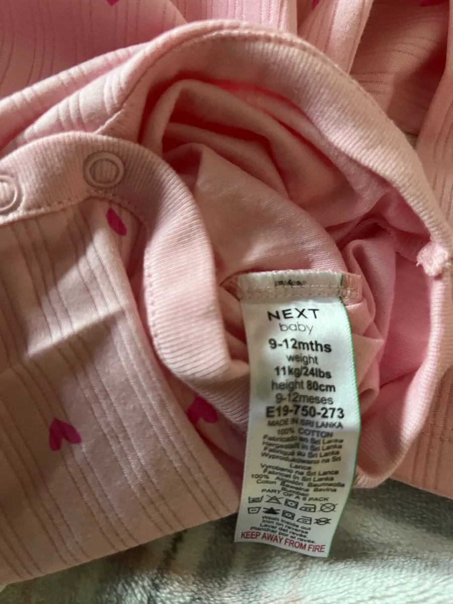 Girls new next long sleeve tops 9/12 mths €8 - Image 4