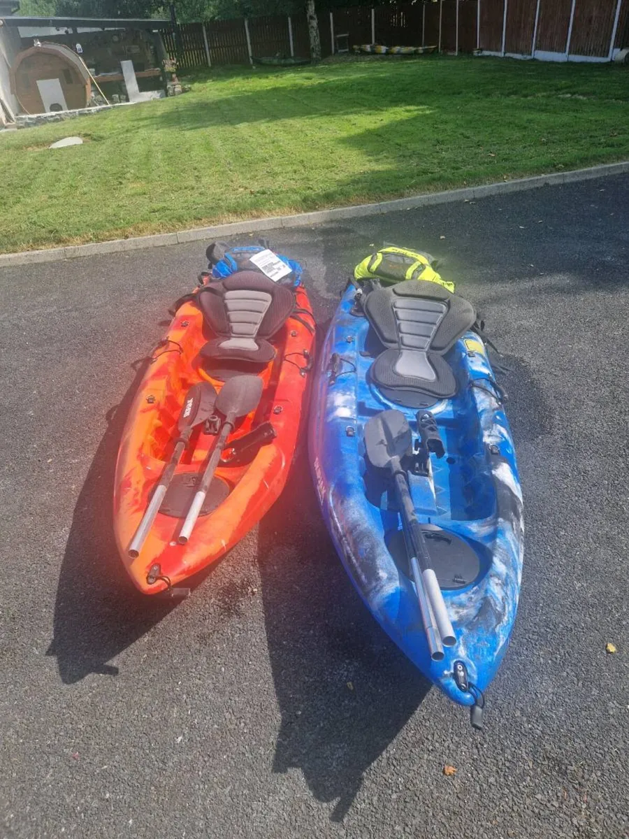 2 x Skipjak 9 foot kayaks - Image 2