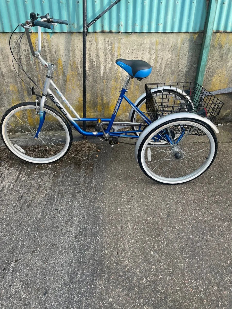 Adults trike with gears and large basket - Image 2