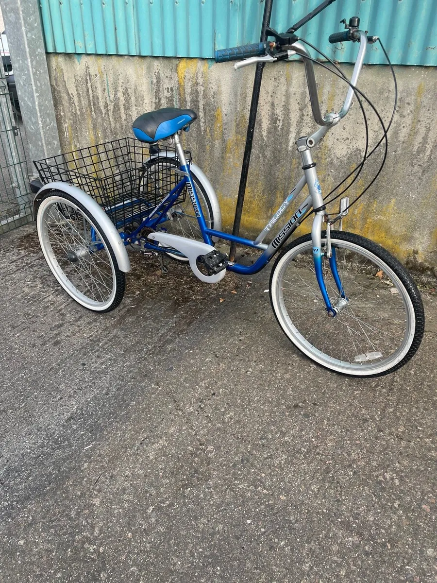 Adults trike with gears and large basket - Image 3