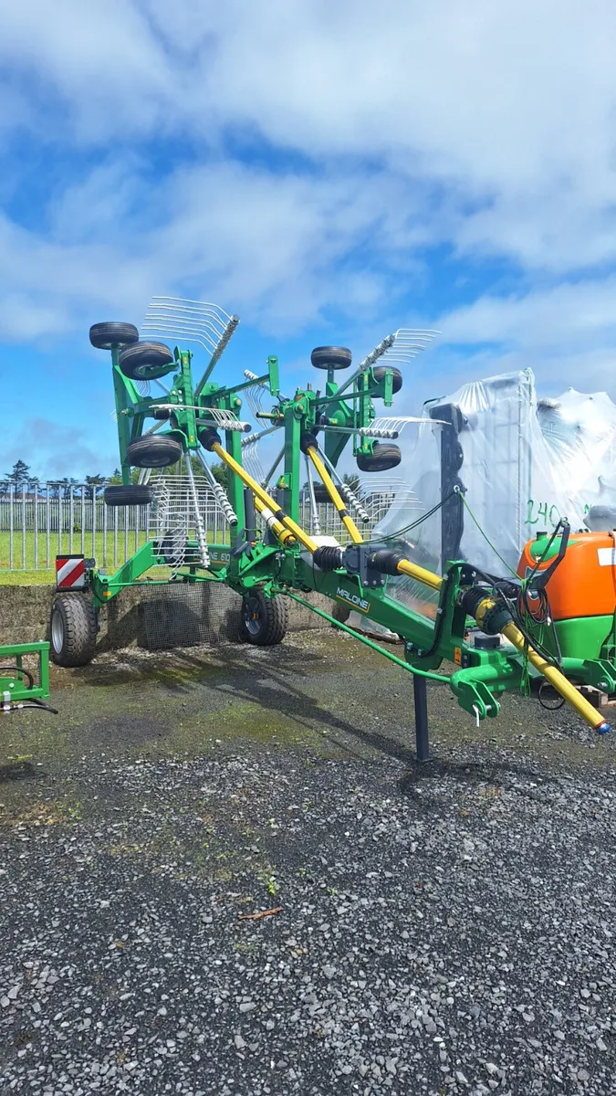 Malone Proline 610 Twin Rotor Rake - Image 3