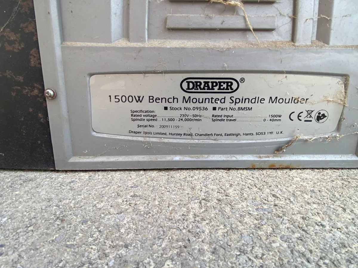 Spindle moulder - Image 3