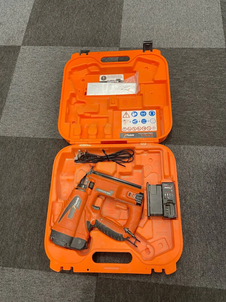 Paslode Nail Gun & Hard case - Image 1