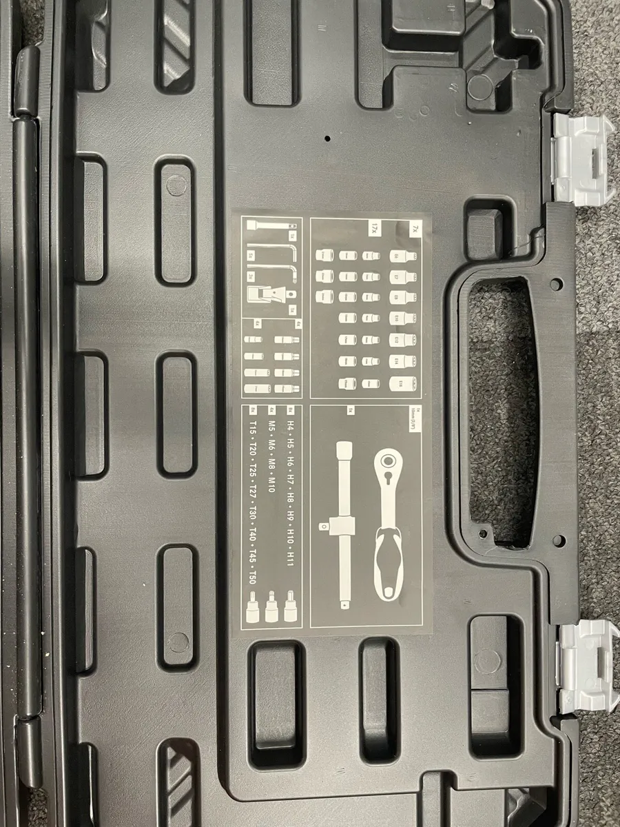Parkside Socket Set & hard case - Image 4