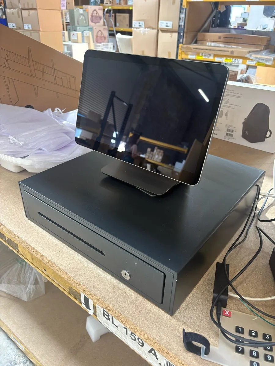 Square POS with till drawer & receipt printer - Image 1